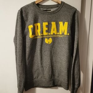 Rare grey/yellow Wu Tang Clan crew neck